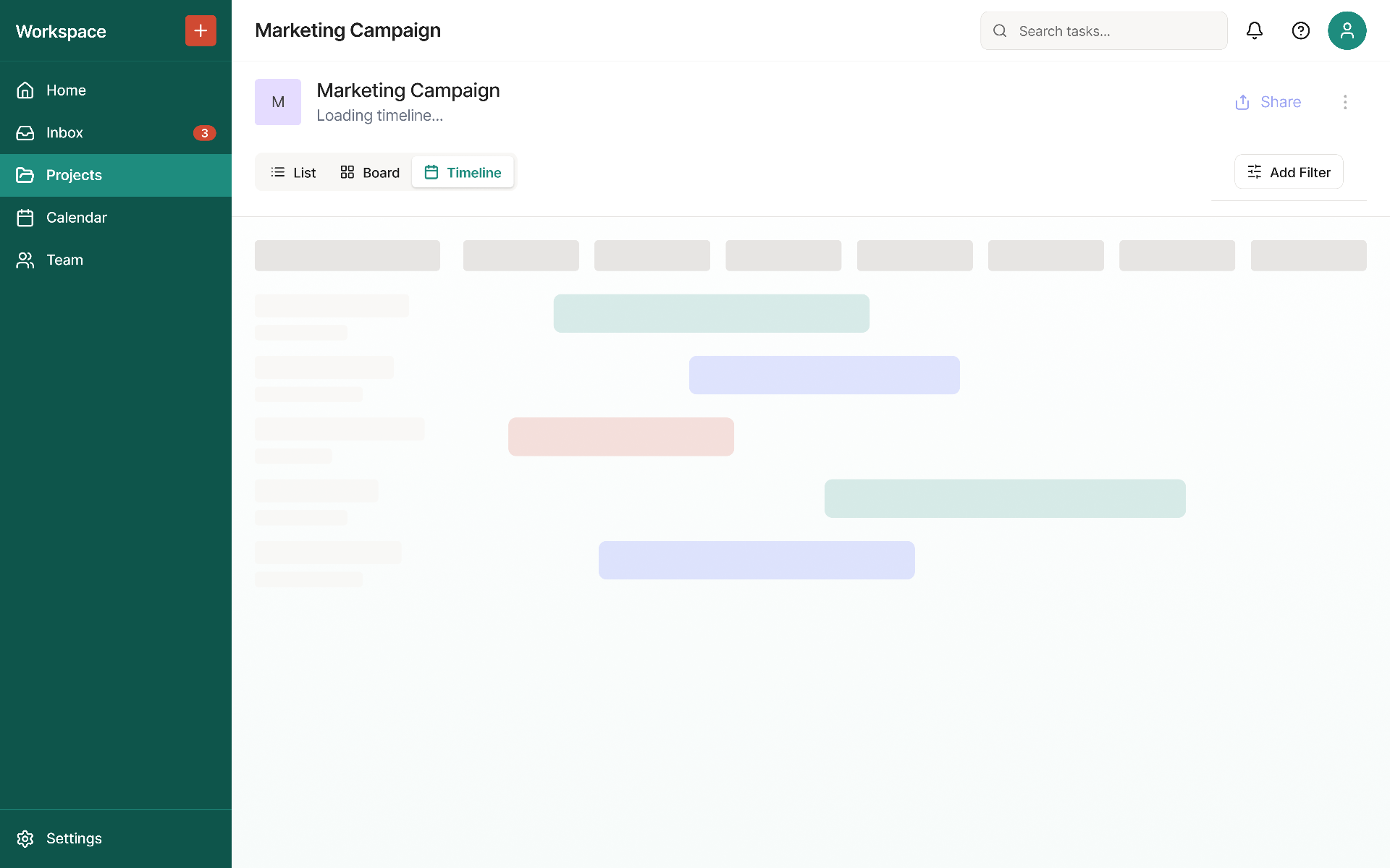 Color In Asana Timeline View Asana Color System Redesign - Sanna Dahlin