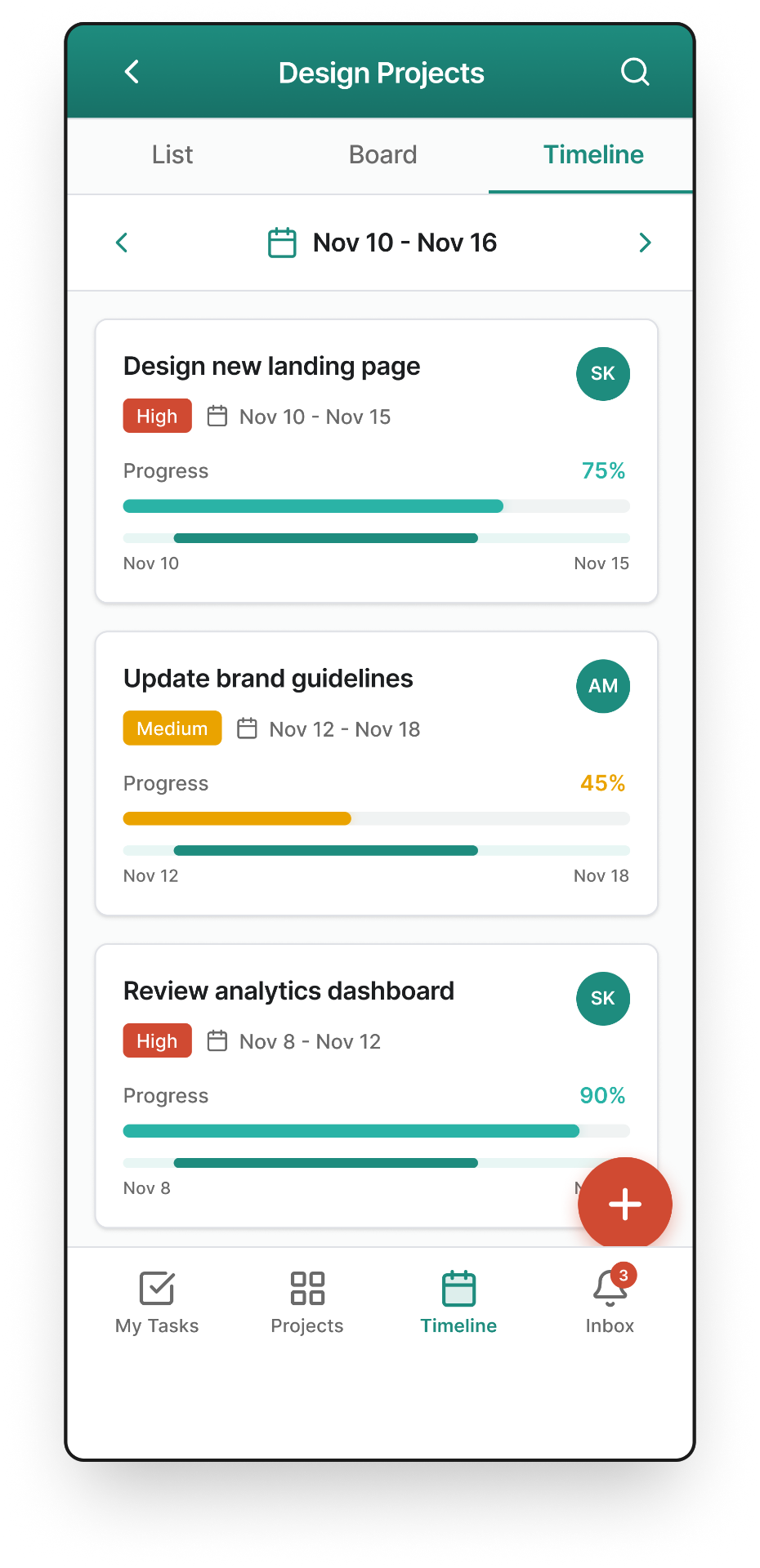 Asana Color System Redesign - Sanna Dahlin